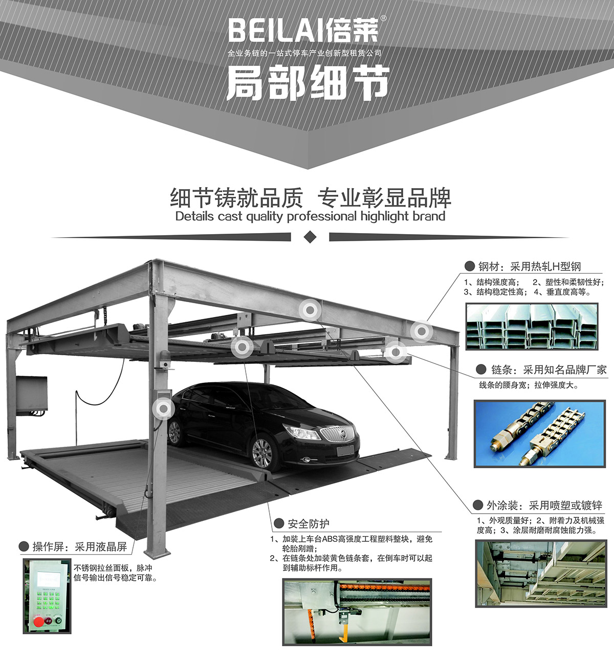 重慶PSH2二層升降橫移立體停車設(shè)備局部細節(jié).jpg